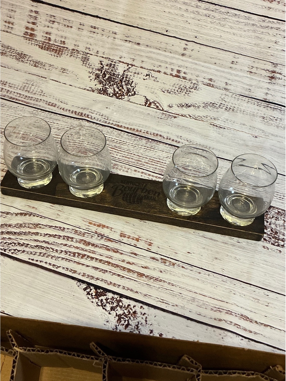 Libbey Signature Kentucky Bourbon Trail 5-Piece Whiskey Tasting Set Open Box